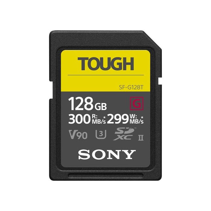 Sony Tough 128GB G V90 UHS-II 300MB/s SD Card