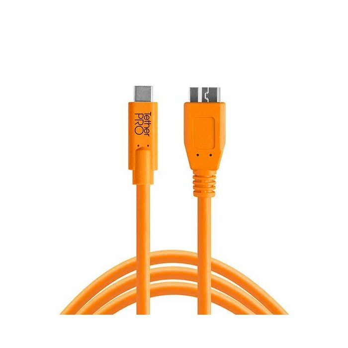 TetherPro USB-C to 3.0 Micro-B Cable 15 Feet